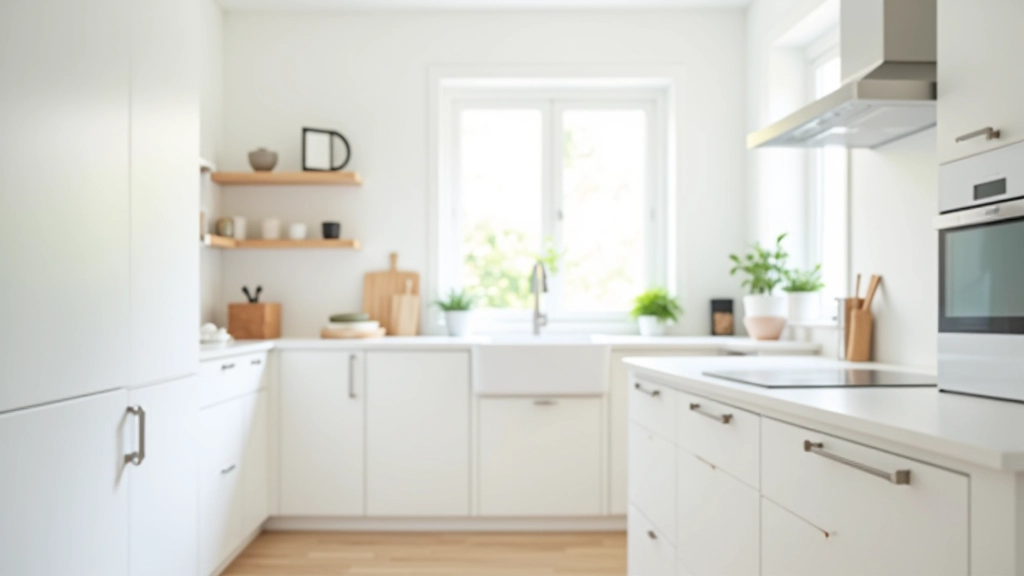 Accessible kitchen with organized lower cabinets, pull-out drawers, clear counter space, and items within easy reach