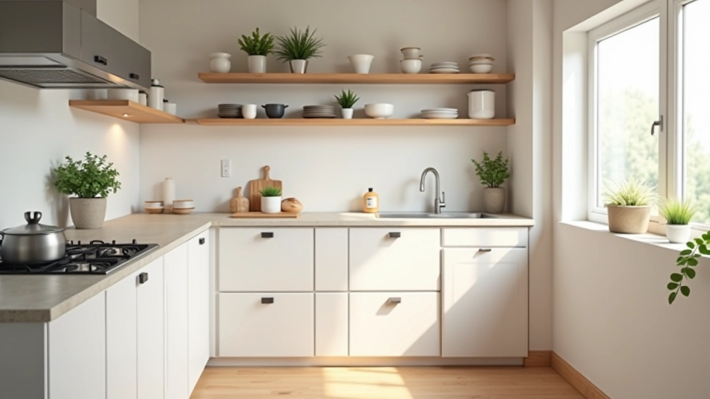 Organized kitchen pantry with accessible storage solutions